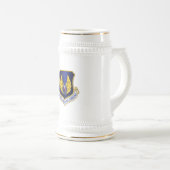 Luftwaffenkraftstoffsteuerung - individuell angepa bierglas (VorderseiteRechts)