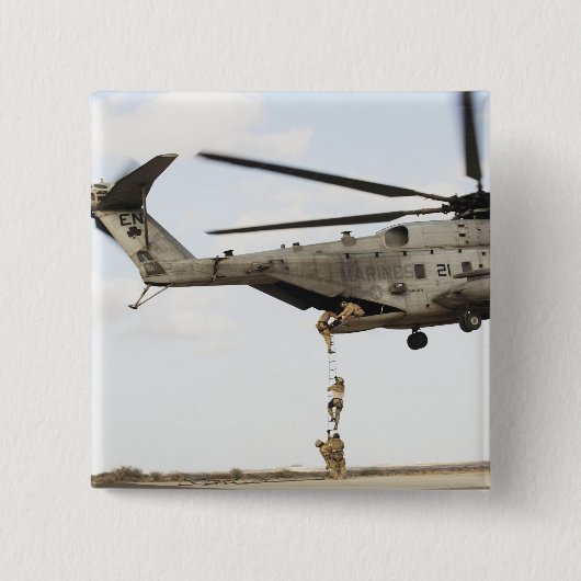 Luftwaffenparareskuemen führen Kampfeinsatz 4 Button (Vorderseite)