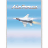 Luftwaffenposter Aufkleber (Vorderseite)