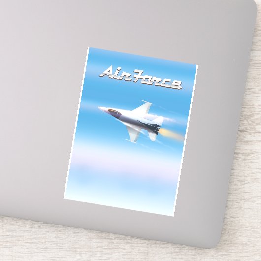 Luftwaffenposter Aufkleber (Detail)