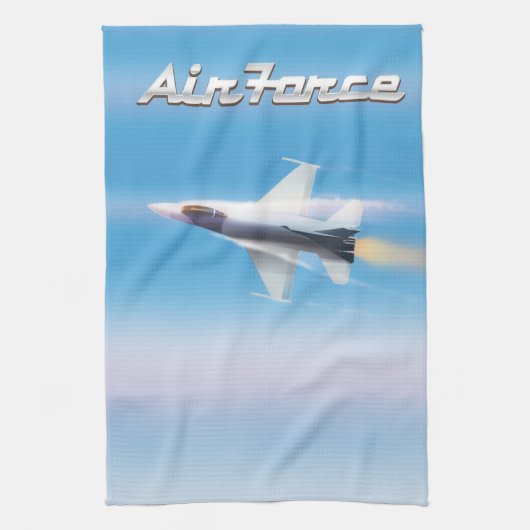 Luftwaffenposter Geschirrtuch (Vertikal)