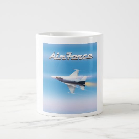 Luftwaffenposter Jumbo-Tasse (Vorderseite)