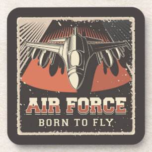 Luftwaffenspieß Getränkeuntersetzer