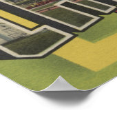 Luftwaffenstütze Chanute - Großbuchstaben Poster (Ecke)