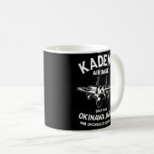 Luftwaffenstützpunkt Kadena Okinawa Japan F-15 tak Kaffeetasse (VorderseiteRechts)