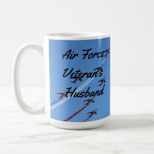 Luftwaffenveterans Mann Kaffeetasse