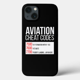 Luftwärmecode für Piloten und ATC Case-Mate iPhone Hülle
