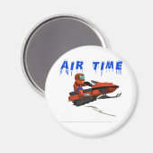 Luftzeit Magnet (Vorderseite/Rückseite)