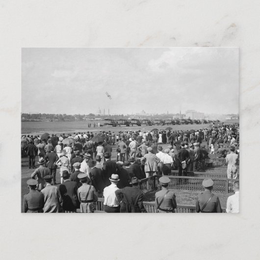 Luftzirkus des Bollerfeldes: 1923 Postkarte (Vorderseite)