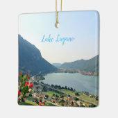 Luganersee - Bild Keramikornament (Links)