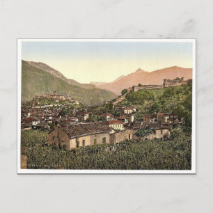 Lugano, Bellinzona, Tessin, Schweiz Vintag Ph. Postkarte