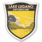 Lugano Highlights Lugano Unexpected Classic Tour V Aufkleber (Vorderseite)