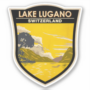 Lugano Highlights Lugano Unexpected Classic Tour V Aufkleber