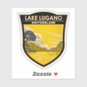 Lugano Highlights Lugano Unexpected Classic Tour V Aufkleber (Blatt)