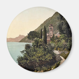 Lugano, Oria, Tessin, die Schweiz Vintages Magnet