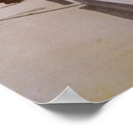 Lugano Quay, Schweiz Poster (Ecke)