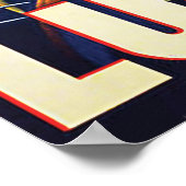 Lugano, Schweiz, Aussicht auf die Küste, Vintag Poster (Ecke)