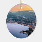 Lugano - Schweiz Keramikornament (Links)