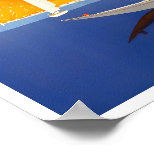 Lugano - Schweiz Kulturpass Poster (Ecke)