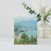 Lugano Schweiz Postkarte (Stehend Vorderseite)