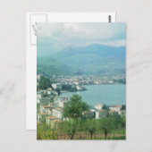 Lugano Schweiz Postkarte (Vorne/Hinten)