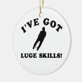 luge Fähigkeits-Geschenkartikel Keramikornament (Links)