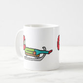 Luge Kaffeetasse (Vorderseite Links)