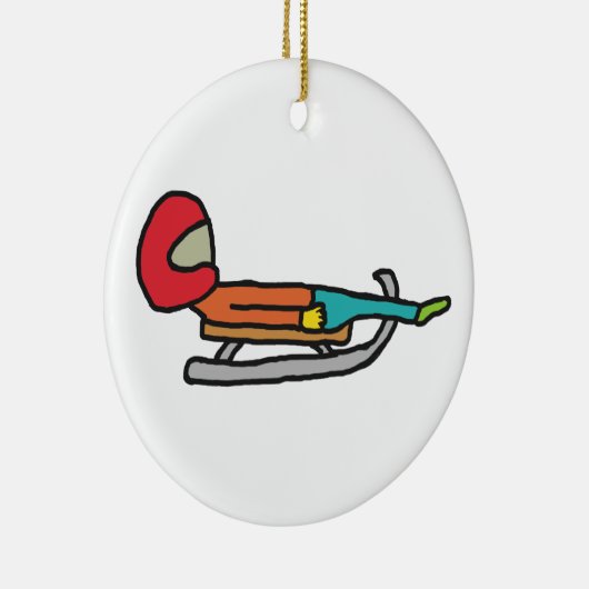 Luge Keramik Ornament (Rechts)