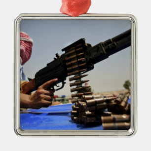 Lüge mit 762 Millimeter-Runden auf dem LKW Ornament Aus Metall