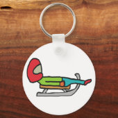 Luge Schlüsselanhänger (Rückseite)