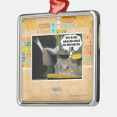 LÜGE SILBERNES ORNAMENT (Links)