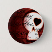 Lüge wie ein Politiker-Knopf Button (Vorderseite)