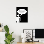 Lügen der Festregeln Poster (Heimbüro)