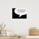 Lügen der Festregeln Poster (Küche)