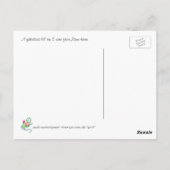 Lügen über deine alte Postkarte (Rückseite)