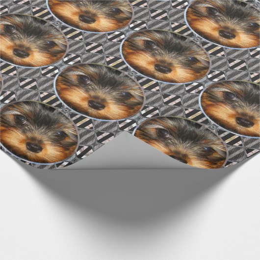 Lugen Yorkie Geschenkpapier (Ecke)