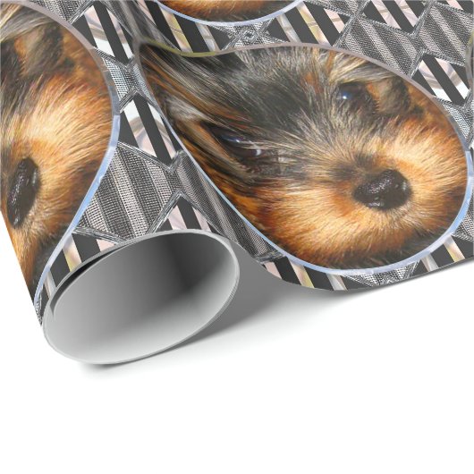 Lugen Yorkie Geschenkpapier (Rolleneckpunkt)