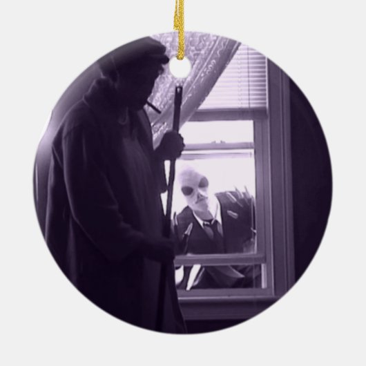 LugenBob-Verzierung Keramik Ornament (Hinten)