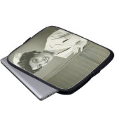 Lugende Krankenschwester Laptopschutzhülle (Vorne Knopf)