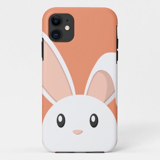 Lugender Osterhase Case-Mate iPhone Hülle (Rückseite)