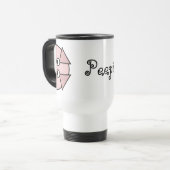 Lugenschwein-Tasse Reisebecher (Vorderseite Links)