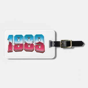 LUGGAGE TAG 1988 GEPÄCKANHÄNGER