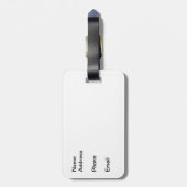Luggage Tag Beach Gepäckanhänger (Rückseite vertikal)