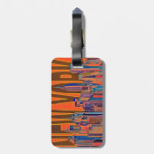 Luggage Tag Gepäckanhänger (Rückseite vertikal)
