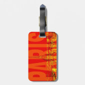 Luggage Tag Gepäckanhänger (Rückseite vertikal)