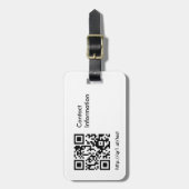 Luggage Tag Gepäckanhänger (Vorderseite vertikal)