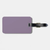 Luggage Tag Gepäckanhänger (Rückseite horizontal)