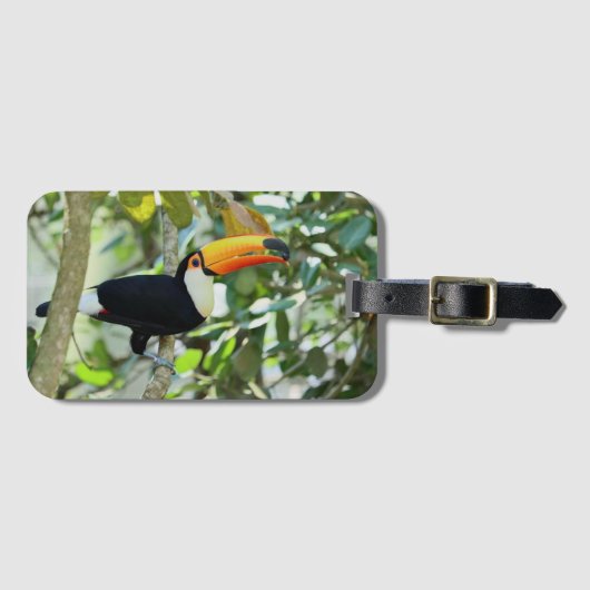 LUGGAGE TAG - TOUCAN GEPÄCKANHÄNGER (Vorderseite (Horizontal))