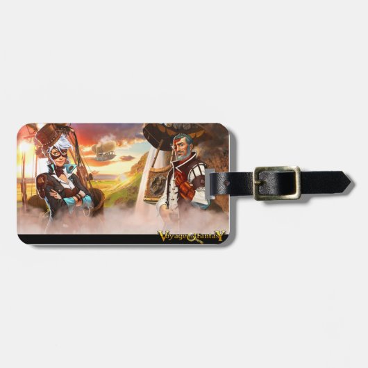 Luggage Tag - Voyage to Fantasy Gepäckanhänger (Vorderseite horizontal)