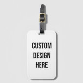luggage tags custom design gepäckanhänger (Vorderseite Vertikal)